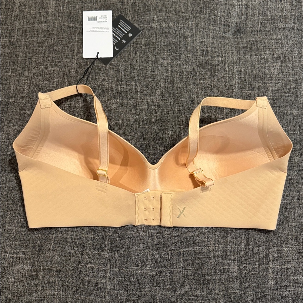 Knix WingWoman Contour Bra Wireless T-Shirt Bra Warm Sand Size 5 (36C-38C) - Picture 6 of 8